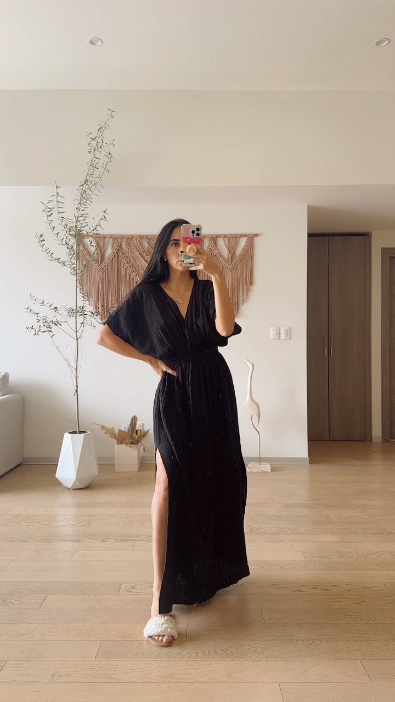 Vestido Alejandra Negro Unitalla