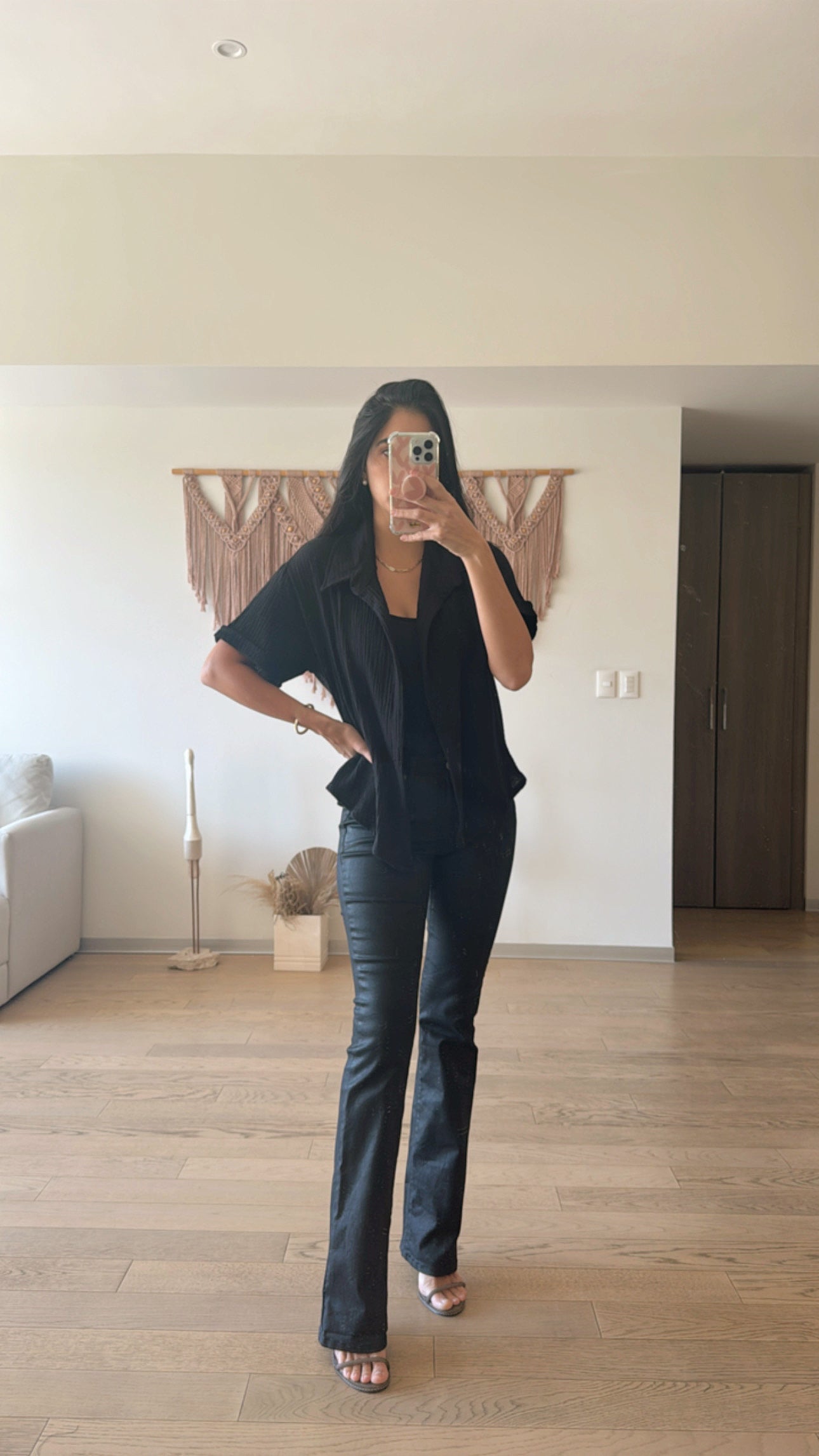 Camisa Elena Negra