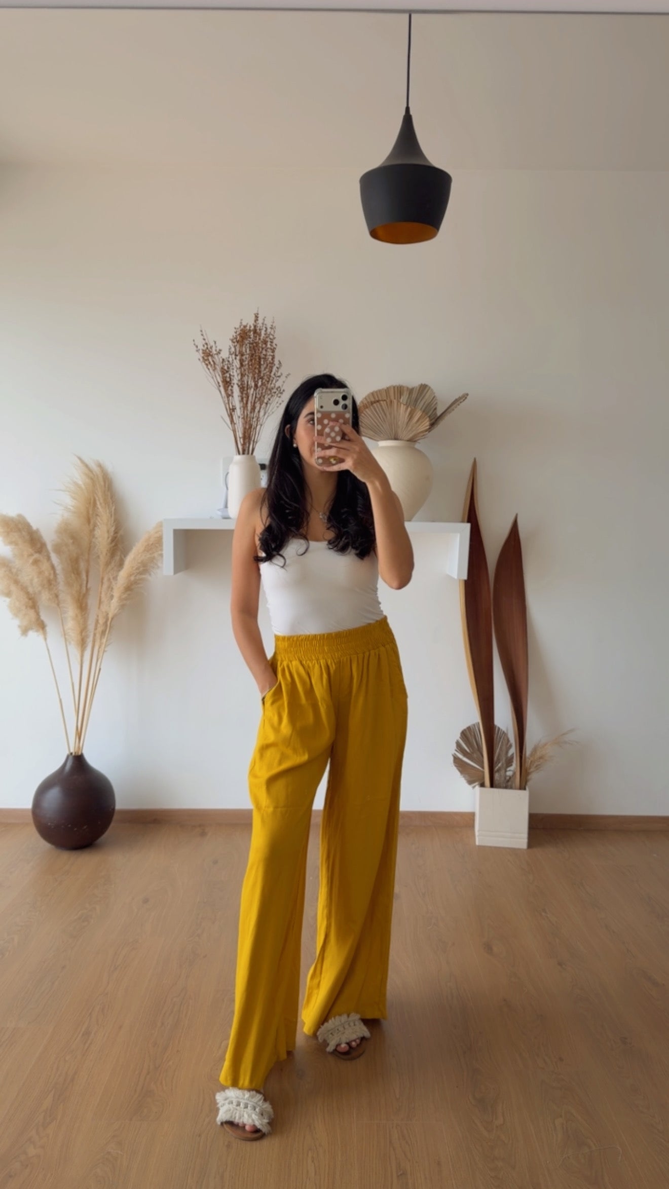 Pantalón Margot Mostaza L