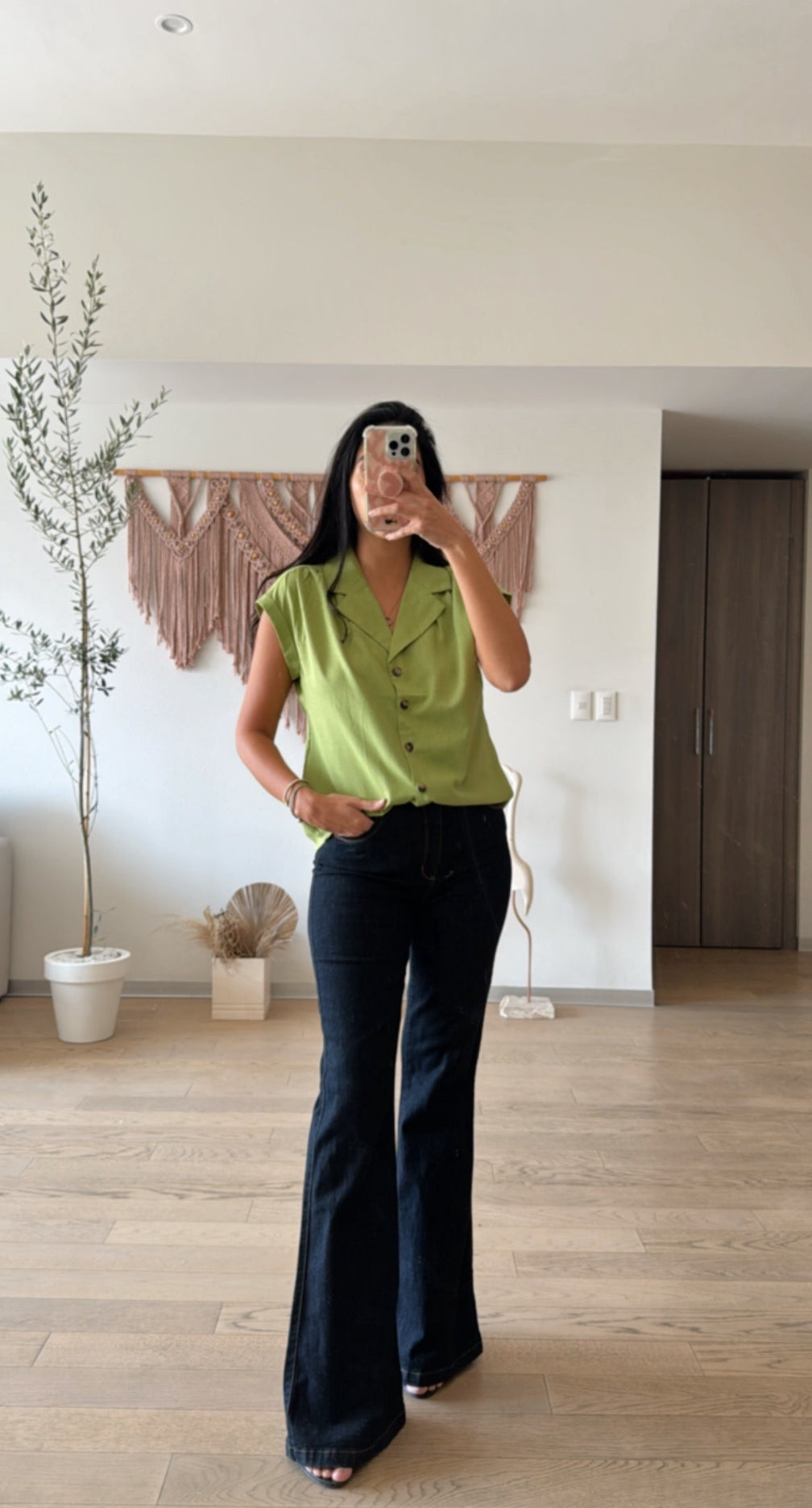 Camisa Teresa Verde
