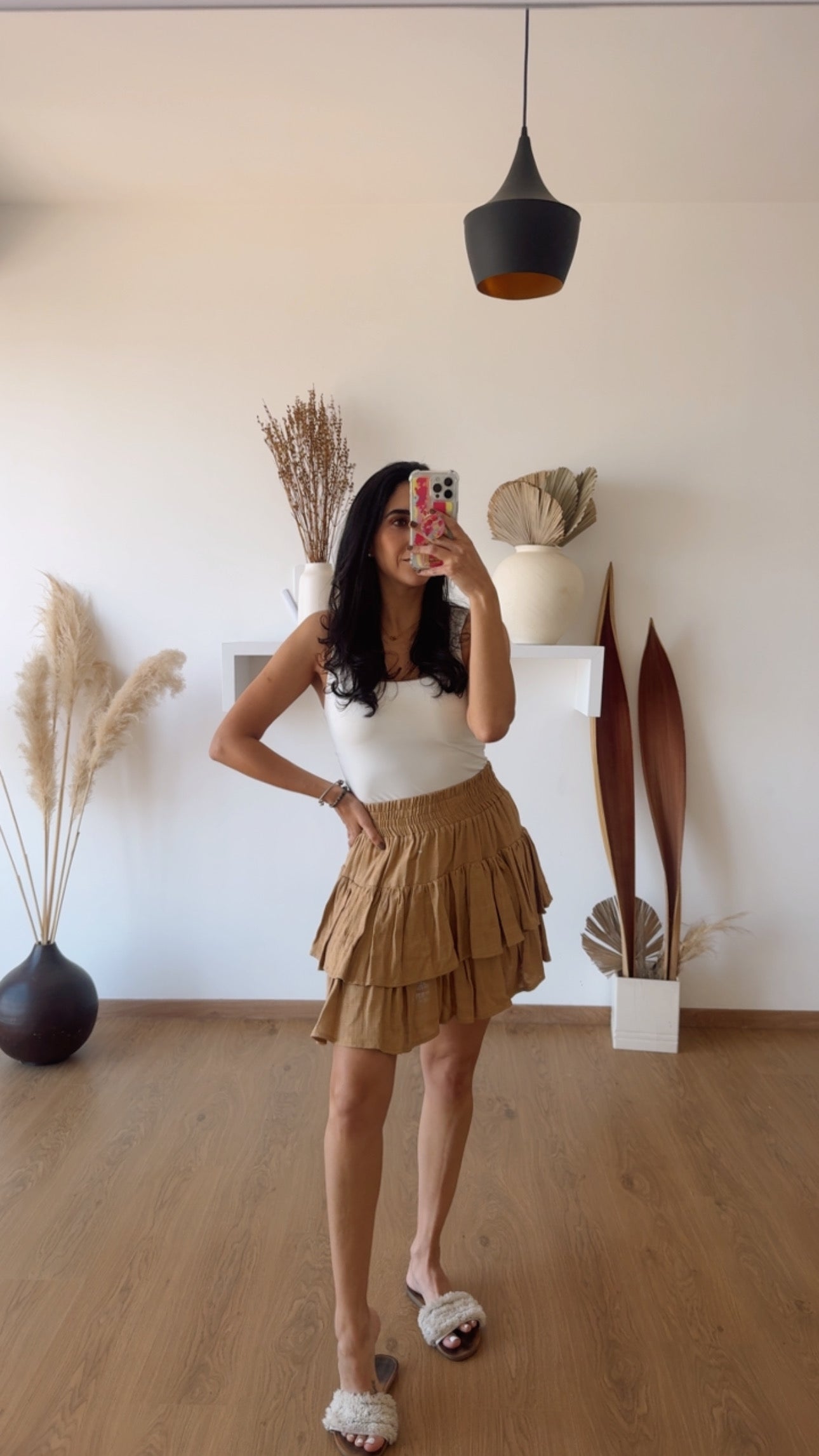 Falda Eugenia Camello Ch