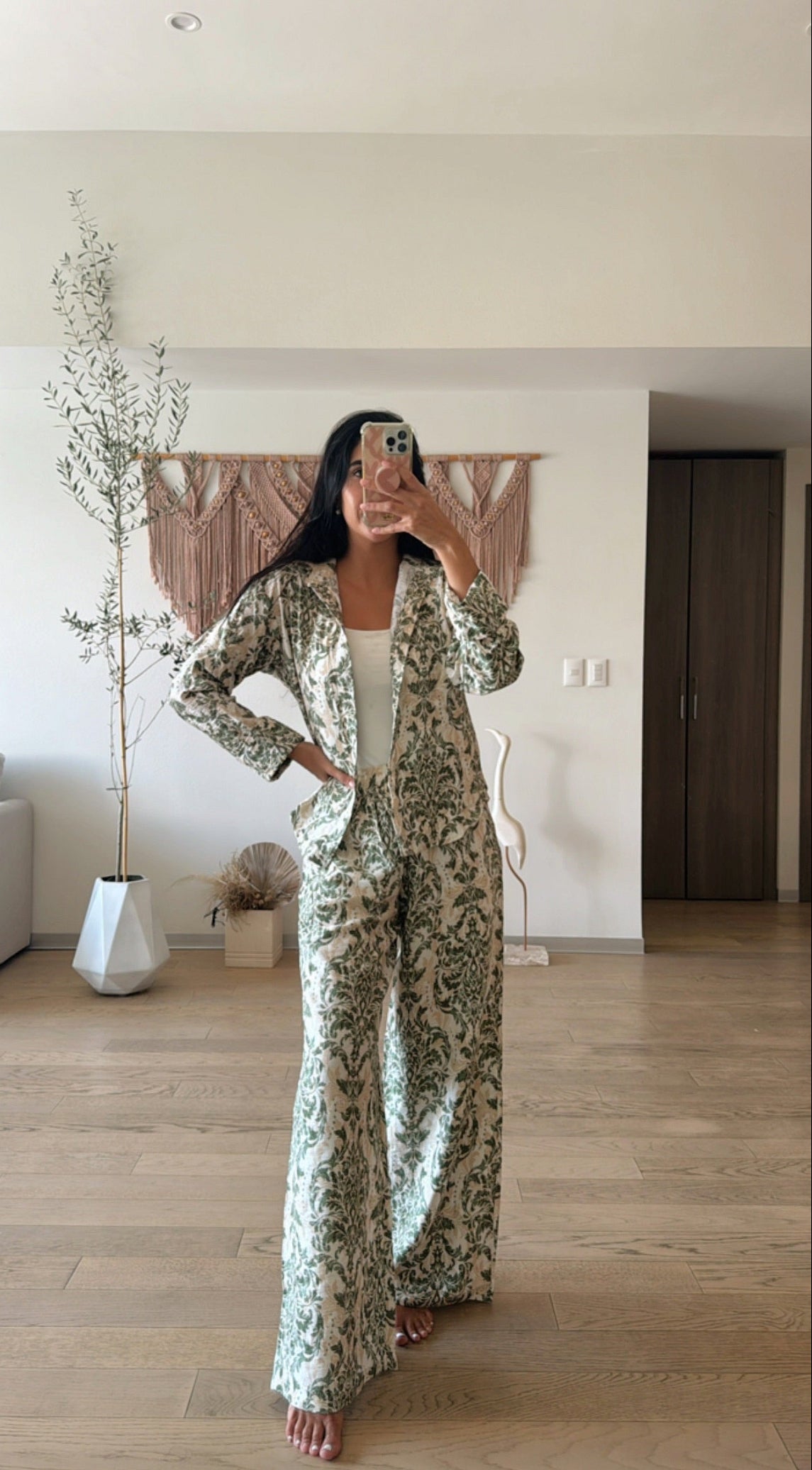 Set Margot Camisa Verde.CH