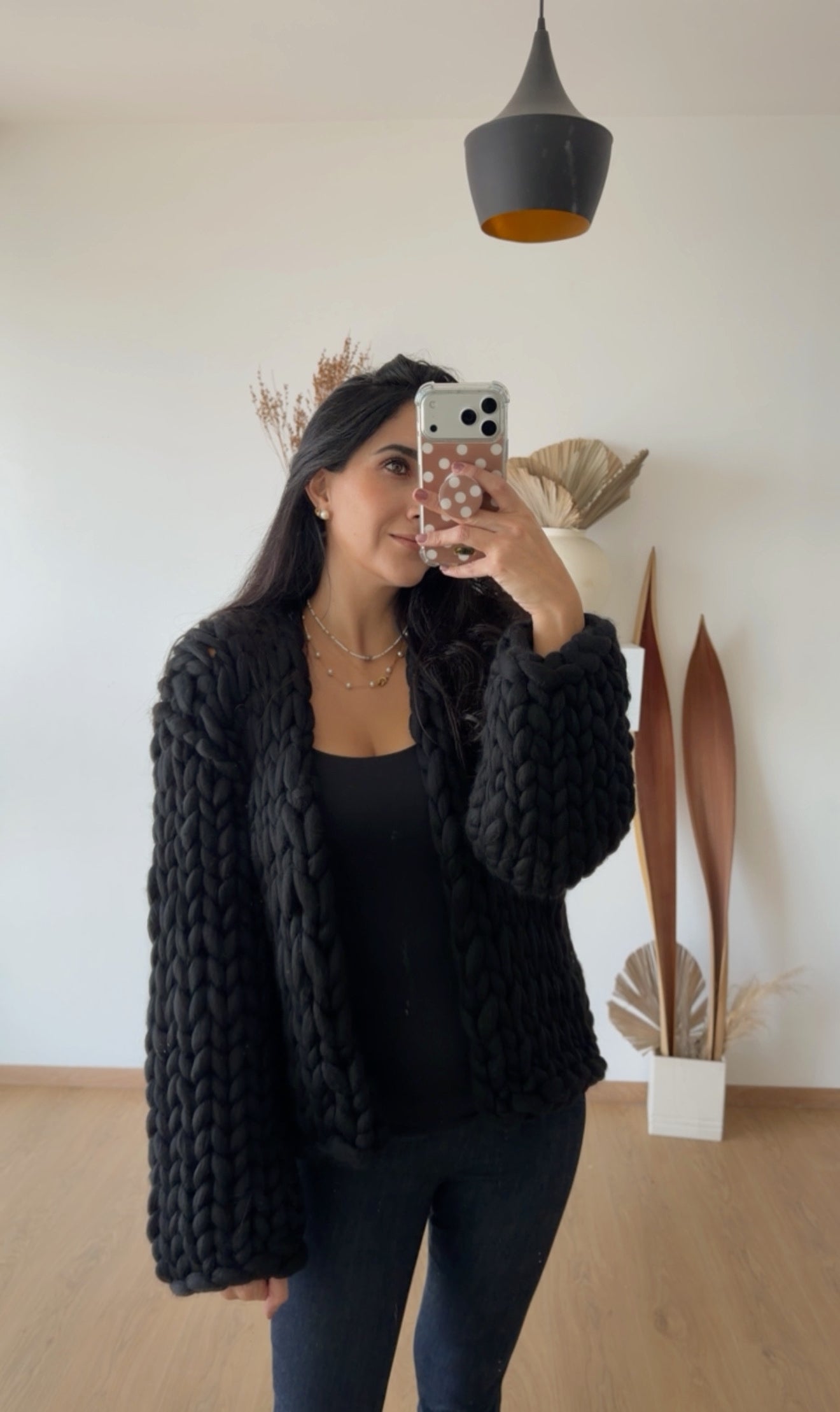 Suéter Merino Negro