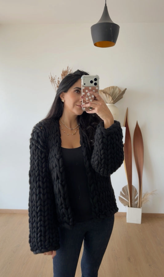 Suéter Merino Negro