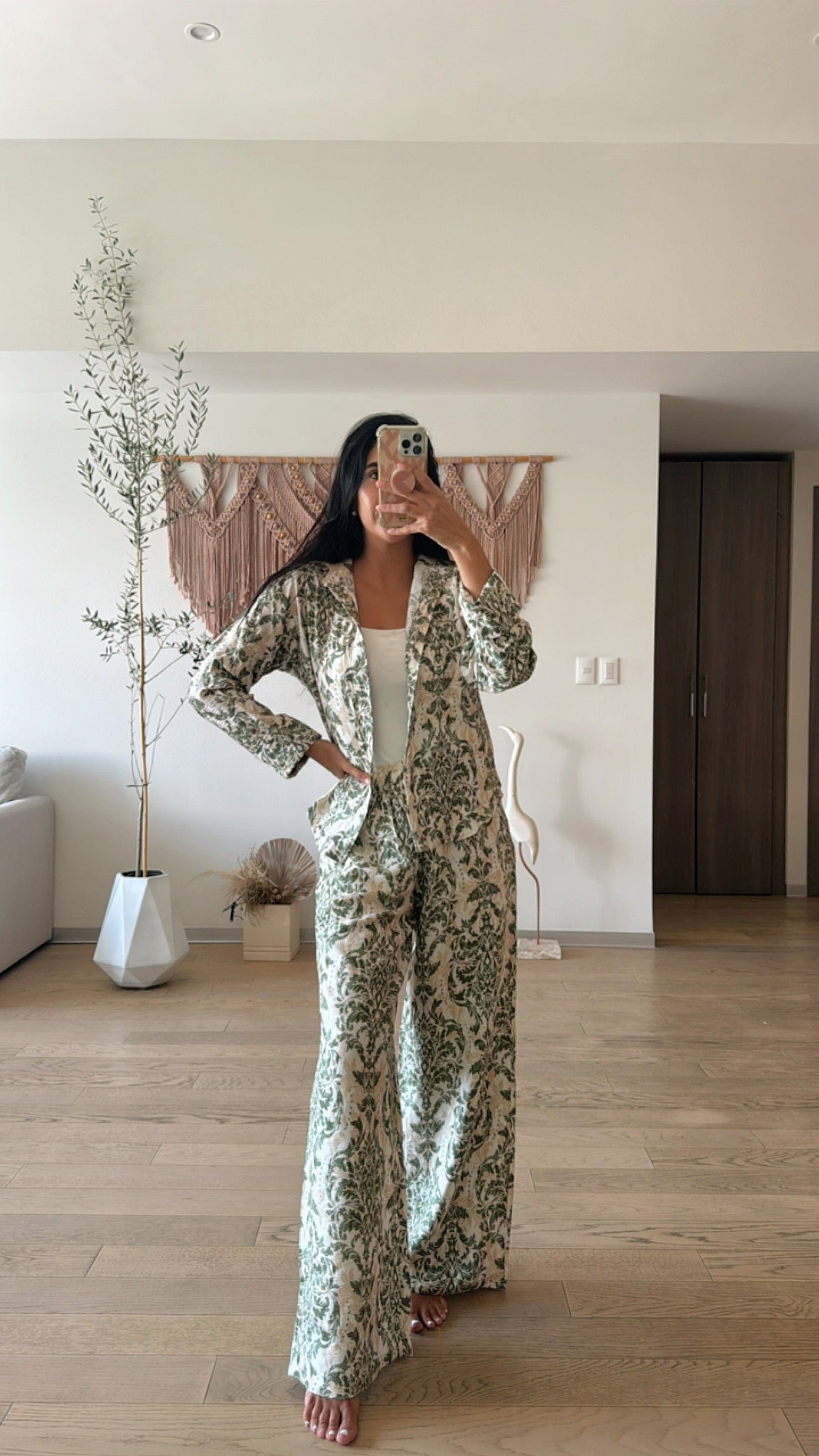 Set Margot Camisa Verde nuevo