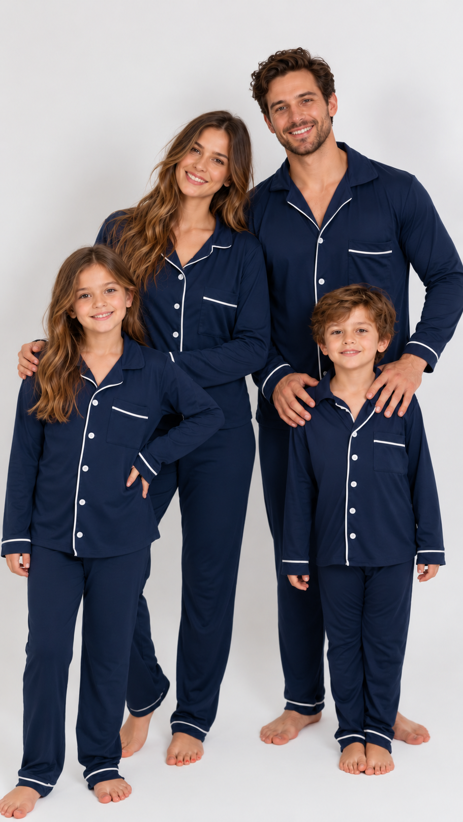 Pijama Azul Marino