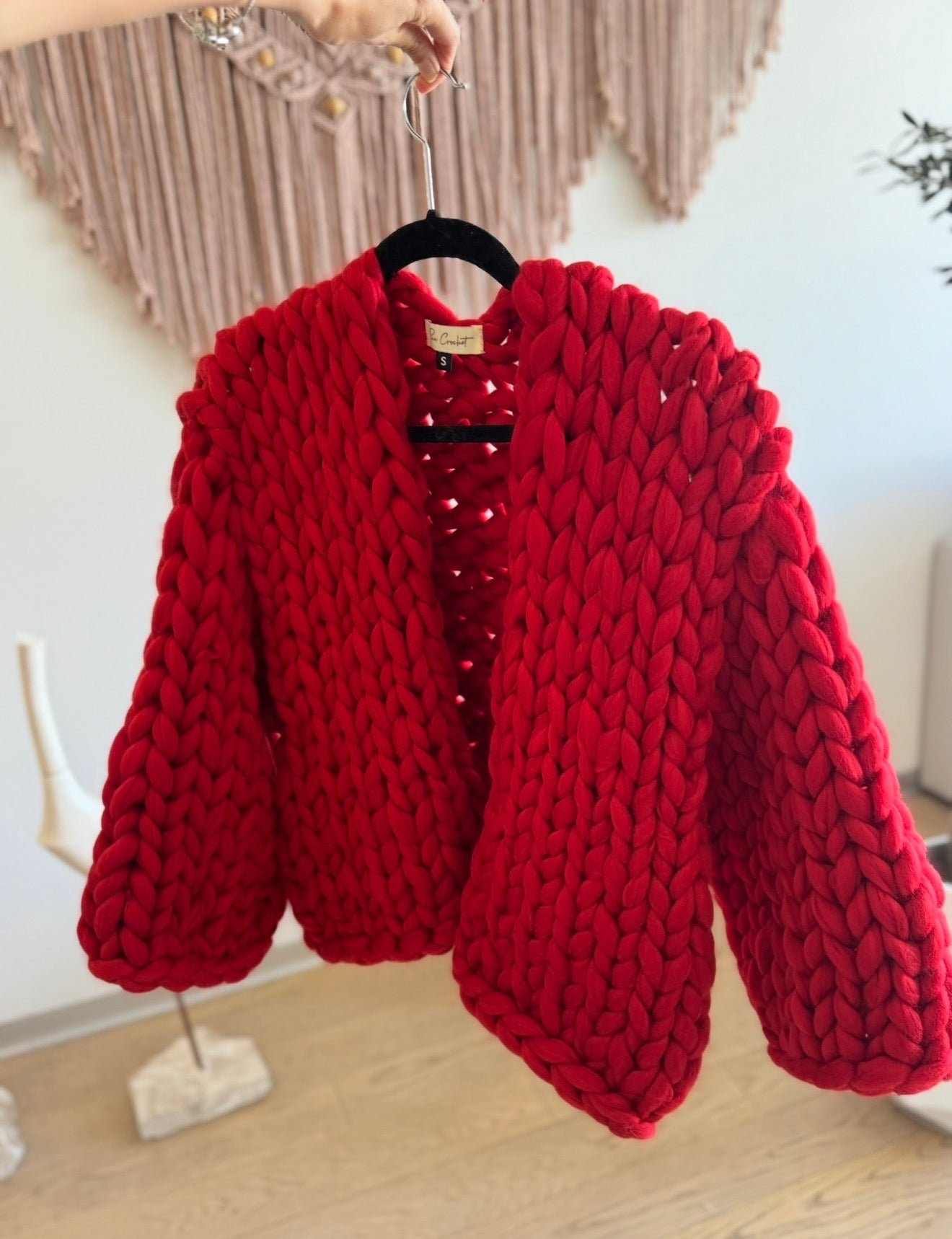Suéter Merino Rojo