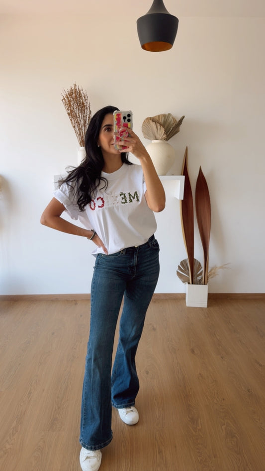 T Shirt Mexico Larga