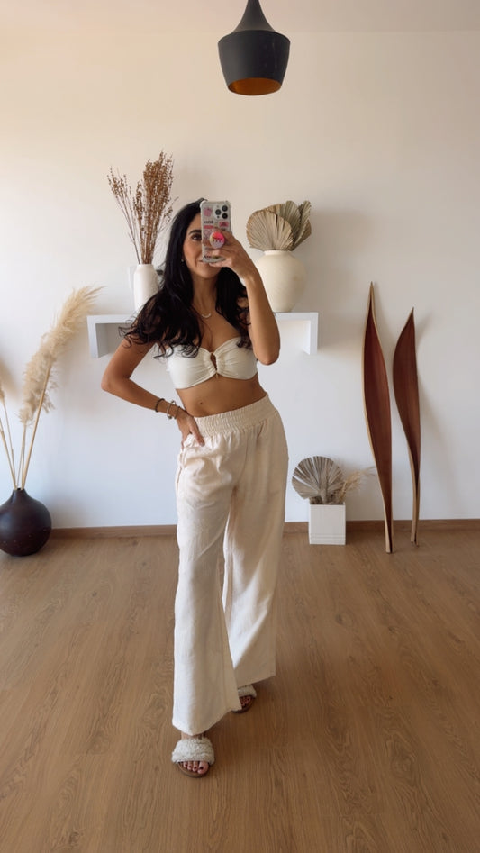 Pantalón Majahuitas Beige