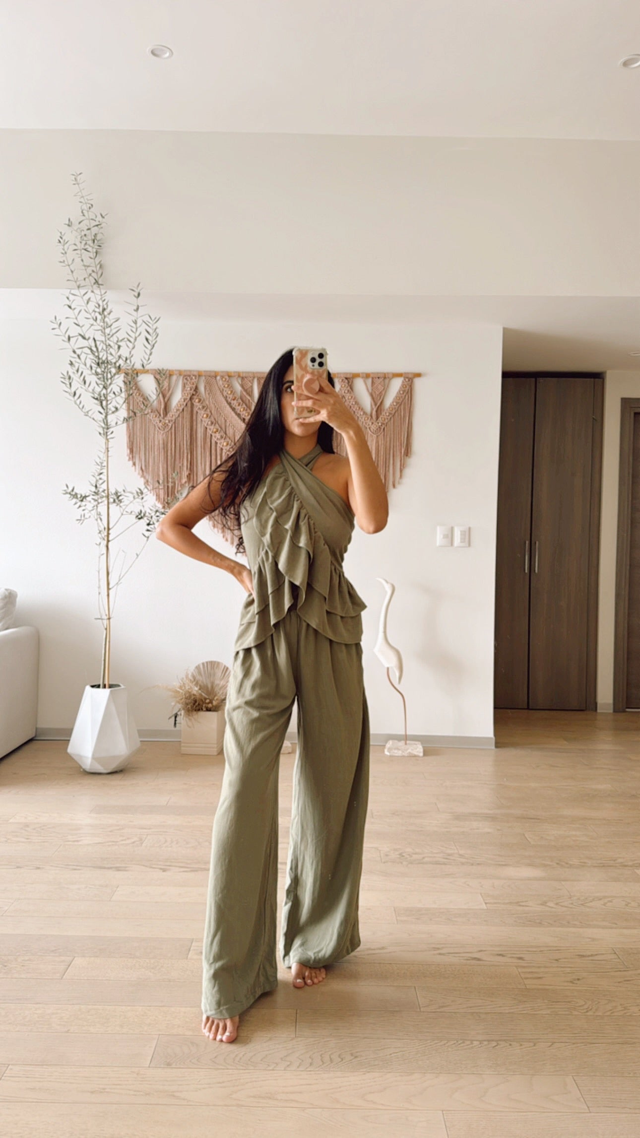 Set Greta Verde Militar