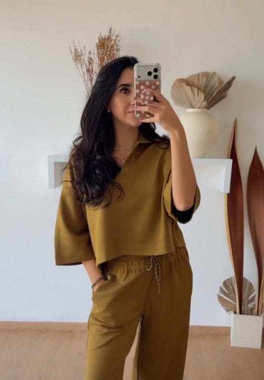 Blusa Ana Paula Verde UNITALLA