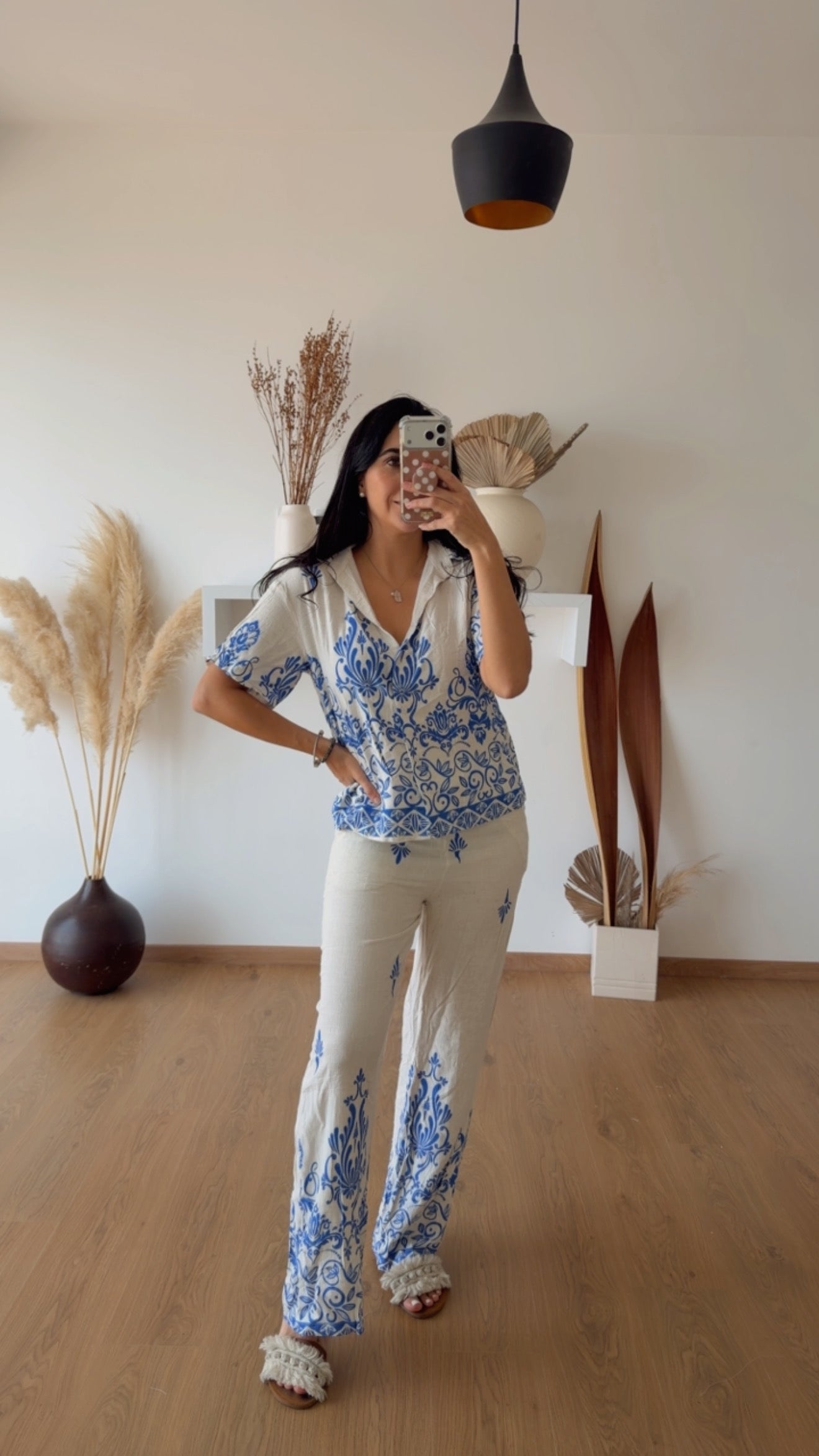 Set Ana Karen Azul Celeste Ch