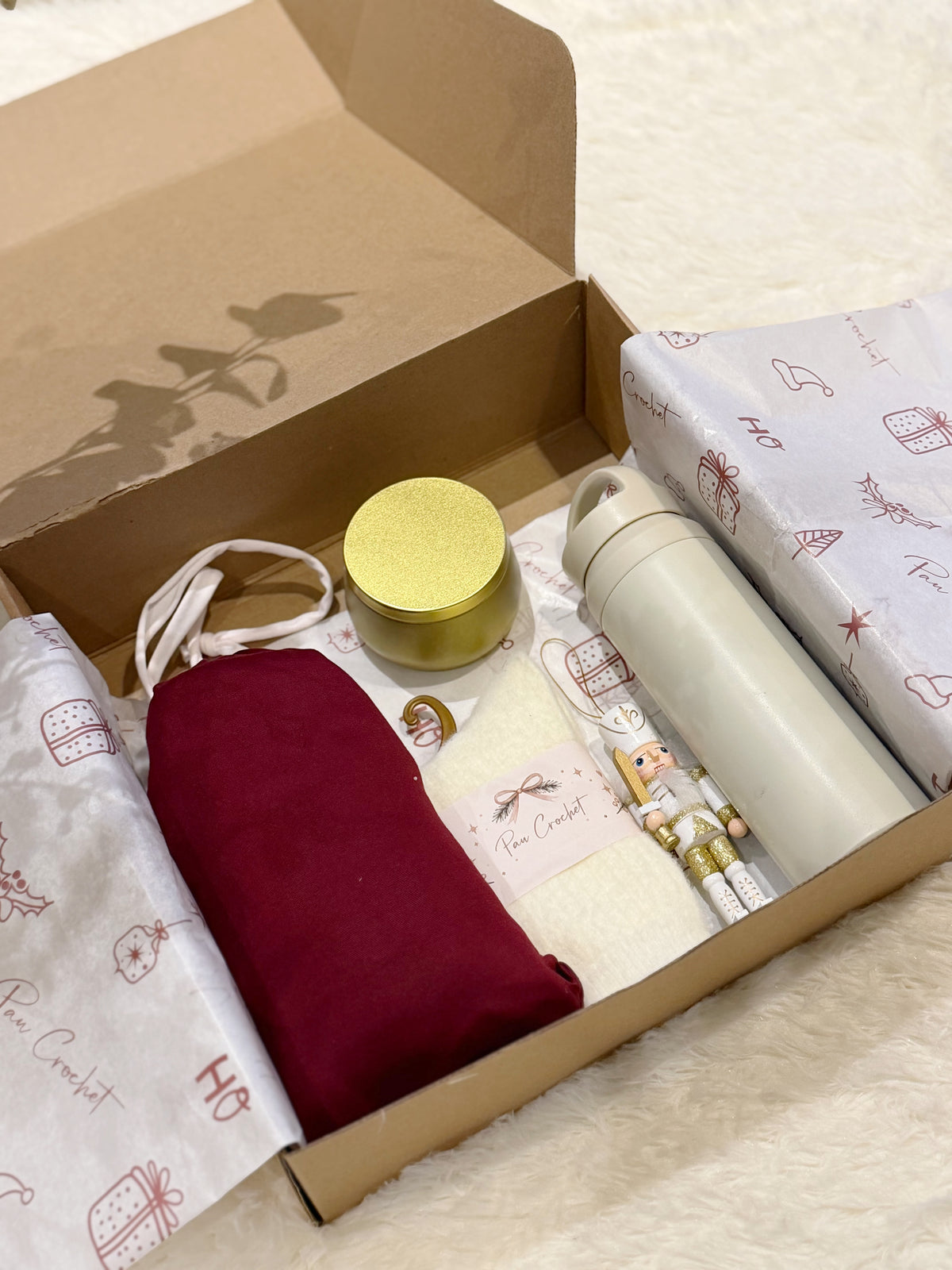 Caja Burgundy