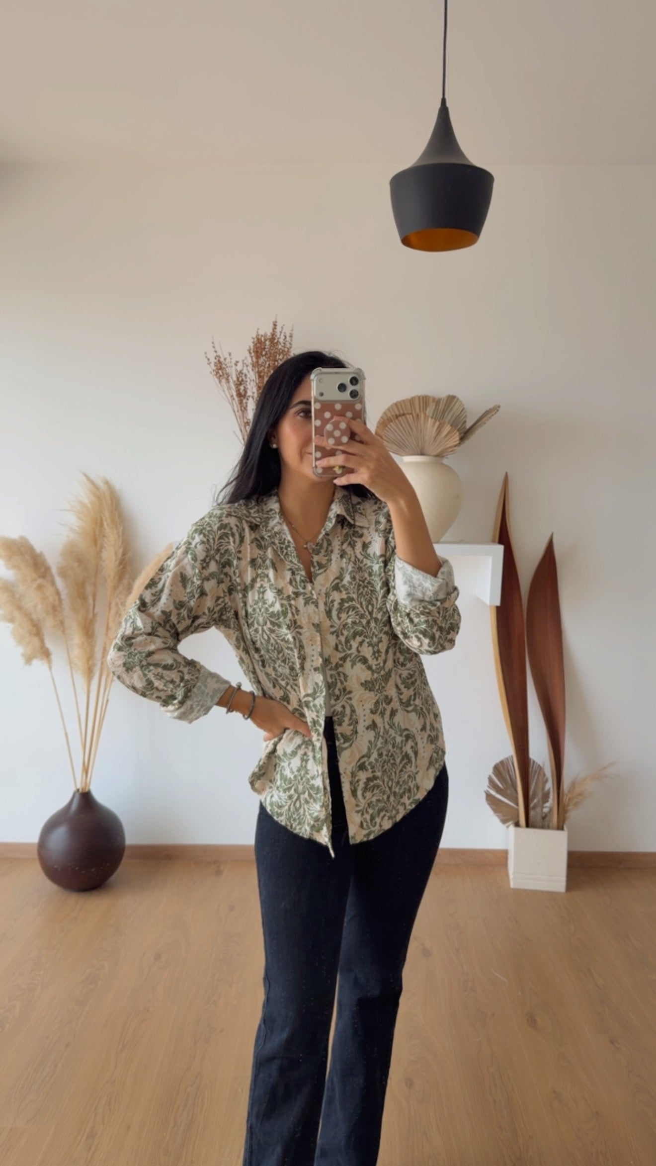 Camisa Margot Verde L