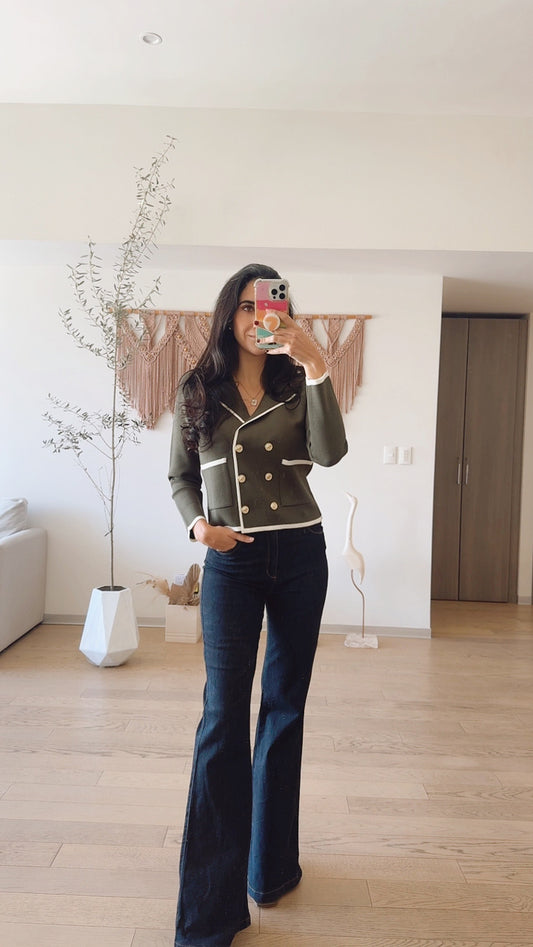 Adriana Verde Militar Chico