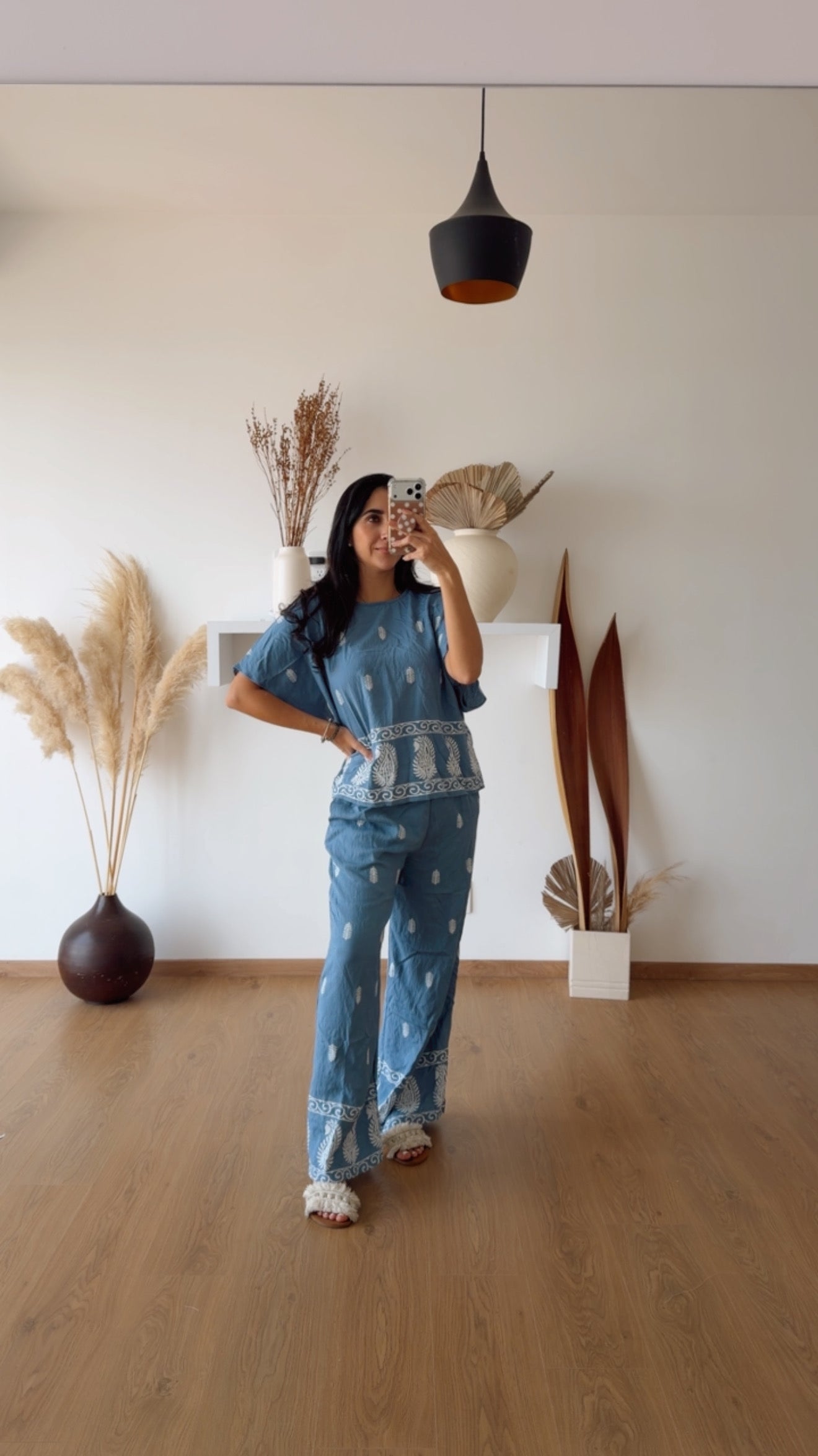 Set Mykonos Azul celeste S/M