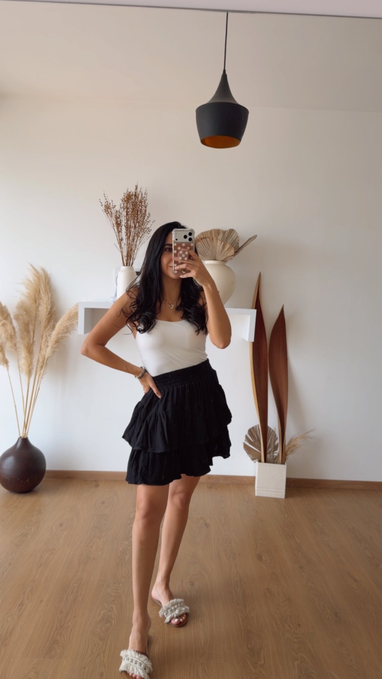 Falda Eugenia negra S/M