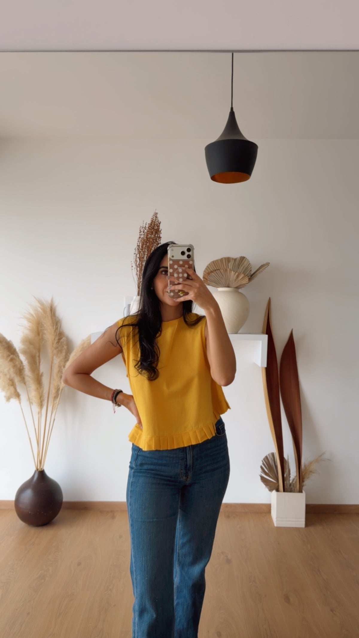 Blusa Laila Amarilla Unitalla