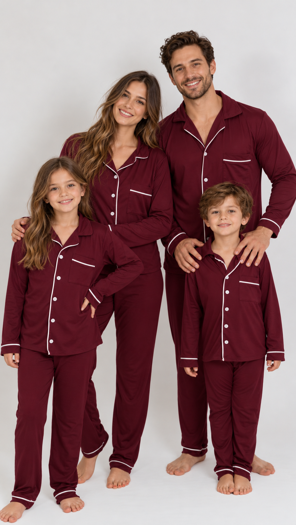 Pijama Burgundy