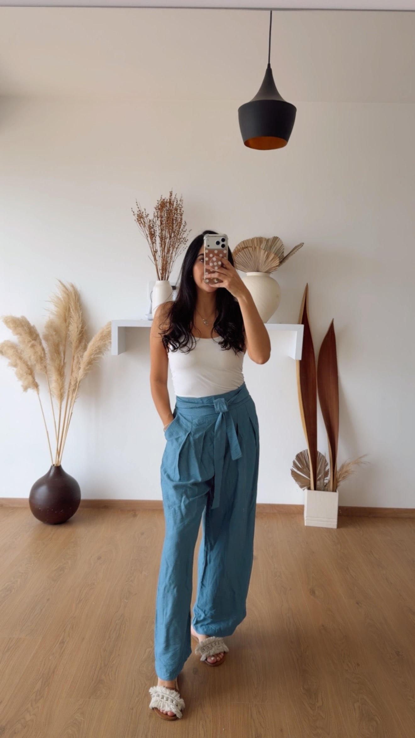 Pantalón Karen Azul Acero Unitalla
