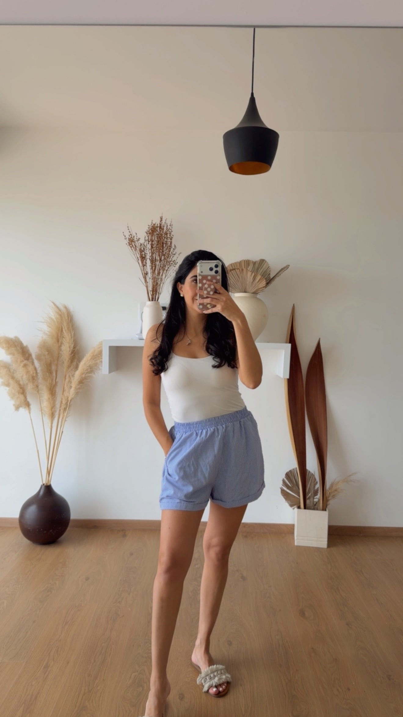 Short Azul L